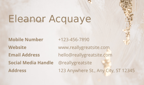 business card designer